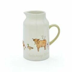 Cooksmart Buttercup Farm ceramic 1 pint jug