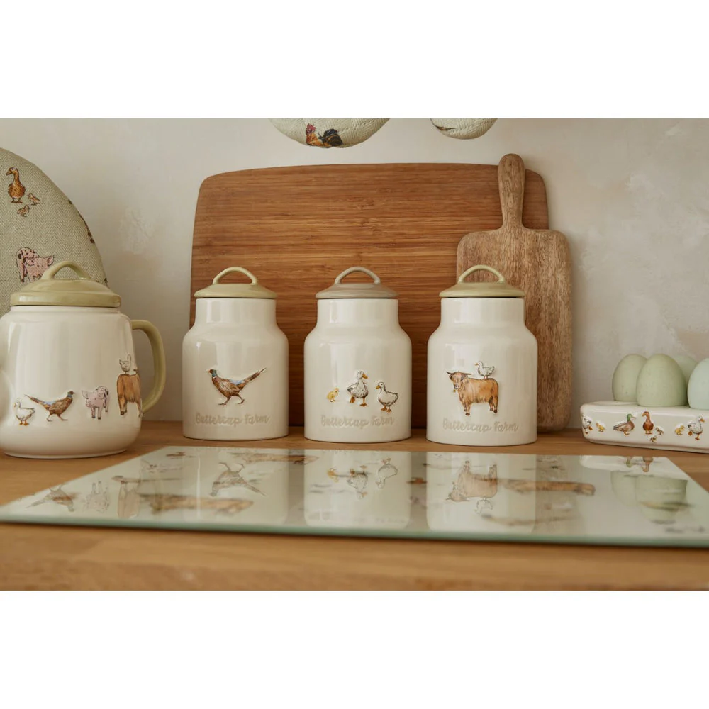 Cooksmart Buttercup Farm Ceramic Canister Coffee - Image 2