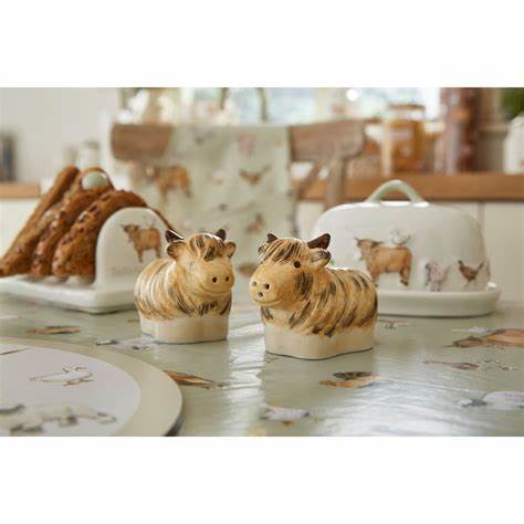 Cooksmart Buttercup Farm Ceramic Salt & Pepper Shaker - Image 2