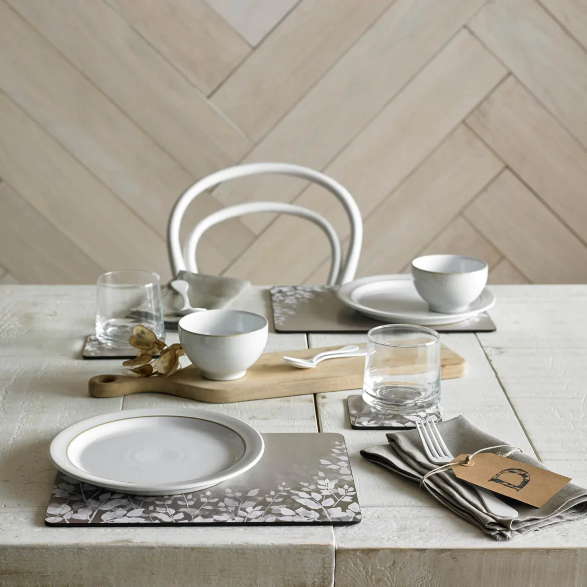 Denby Colours Natural Foliage Coasters Set Of 6 - Image 2