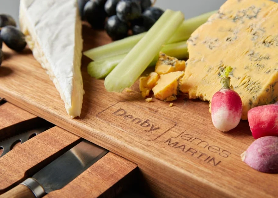 James Martin 4 Piece Cheeseboard Paddle Kit - Image 3