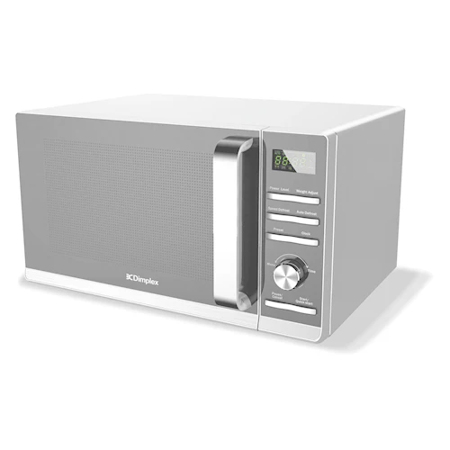 Dimplex Silver Microwave 23LT 900W Stainless Steel Interior