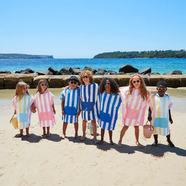 Dock & Bay Poncho - Kids - Malibu Pink Small (Age 3 to 5) (66x49cm) - Image 5