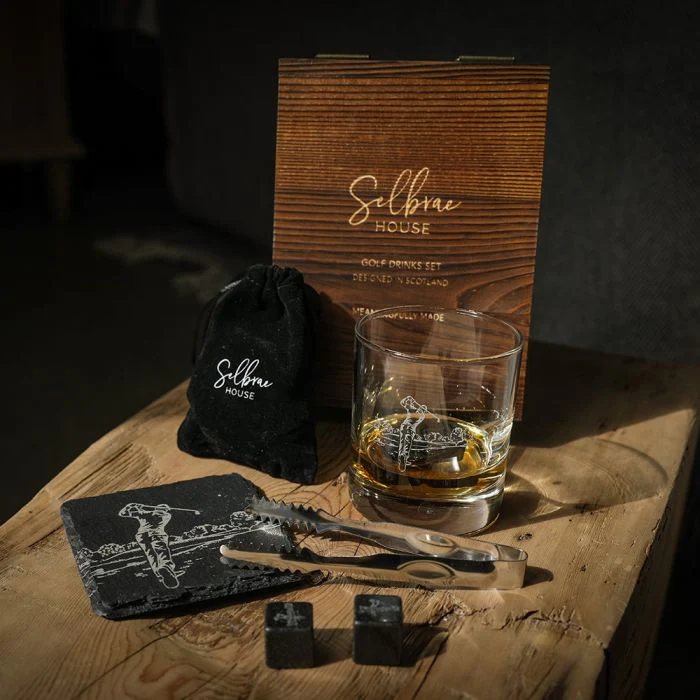 Selbrae House Drinks Set - Golf - Image 4