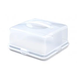 DUN Plastic Cake Box with Handle 33cm