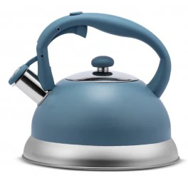 DUN Blue steelex whistling kettle 2.7lt