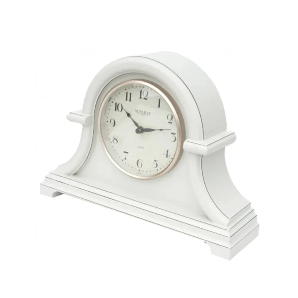 Dun Cream Antique Napoleon Mantle Clock 32cm