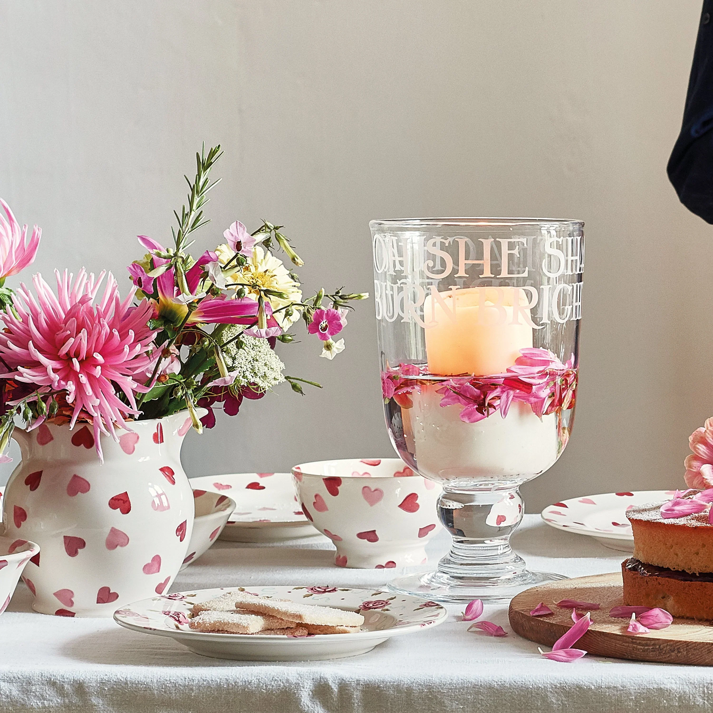 Emma Bridgewater Pink Hearts French Bowl - Image 2