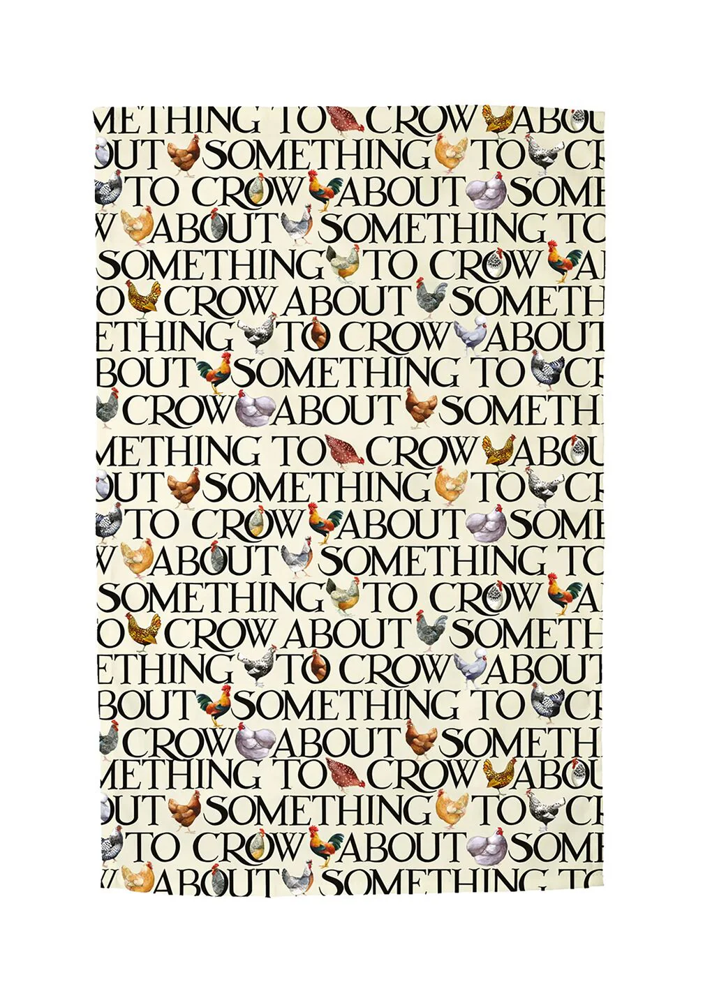 Emma Bridgewater Rise & Shine Black Toast Tea Towel