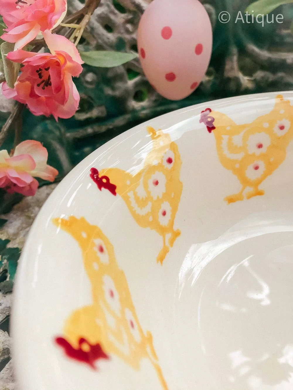 Emma Bridgewater Yellow Hen Cereal Bowl - Image 3