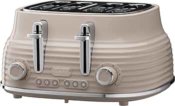 Daewoo 4 Slice Sienna Toaster Taupe - Image 2