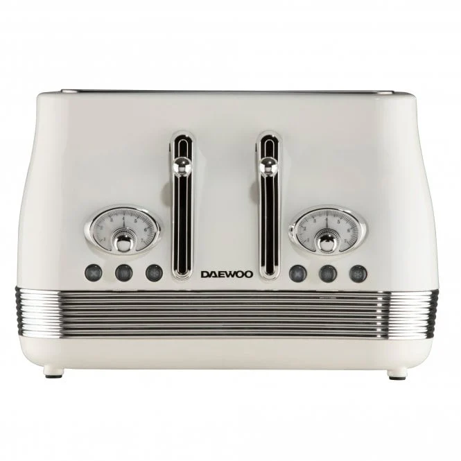 Daewoo Baltimore / Denver 4 Slice Toaster Buttermilk