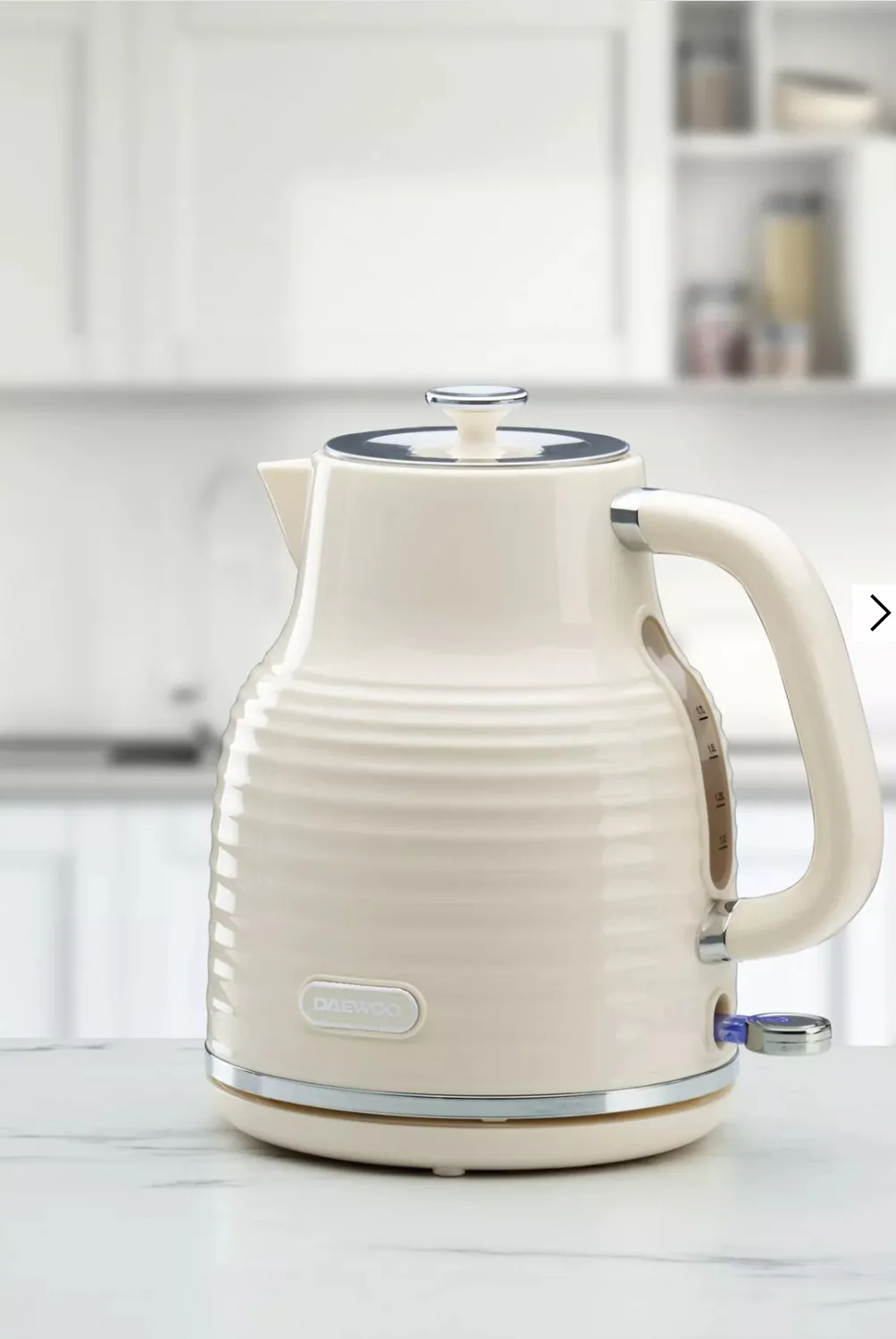 Daewoo Sienna 1.7l Jug  Kettle Cream