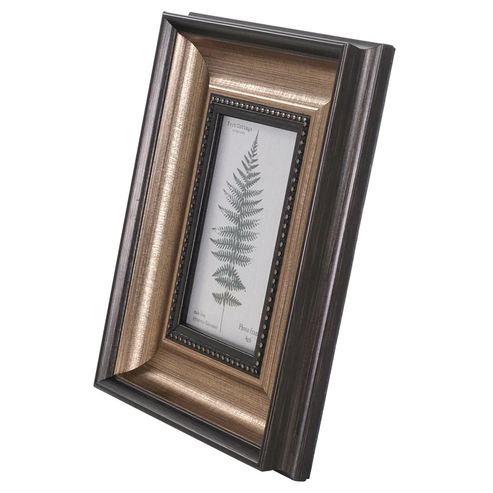 FERN COTTAGE 22108 BLACK & GOLD FRAME 5x7" - Image 2
