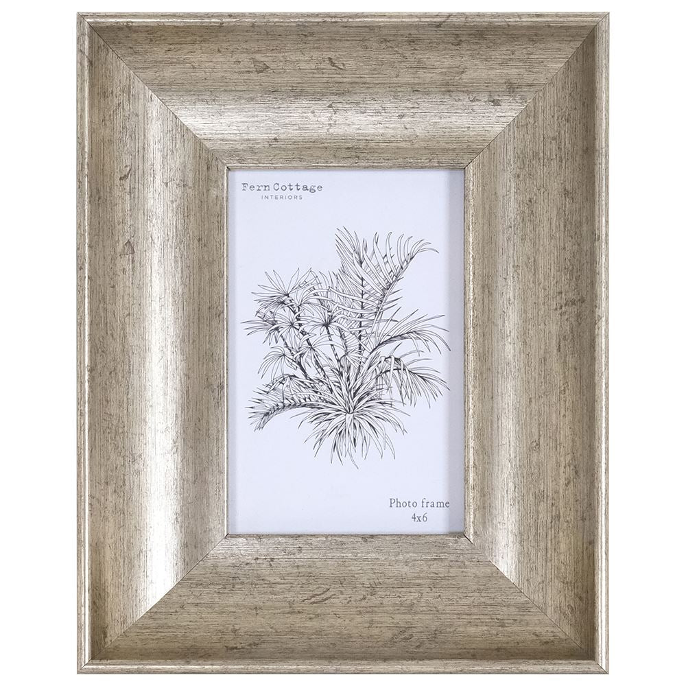 FERN COTTAGE 22110 BRUSHED GOLD FRAME 4x6