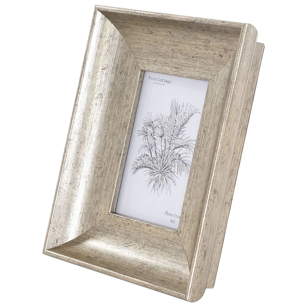 FERN COTTAGE 22110 BRUSHED GOLD FRAME 4x6 - Image 2