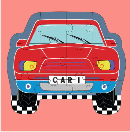 Floss & Rock Cars Puzzle