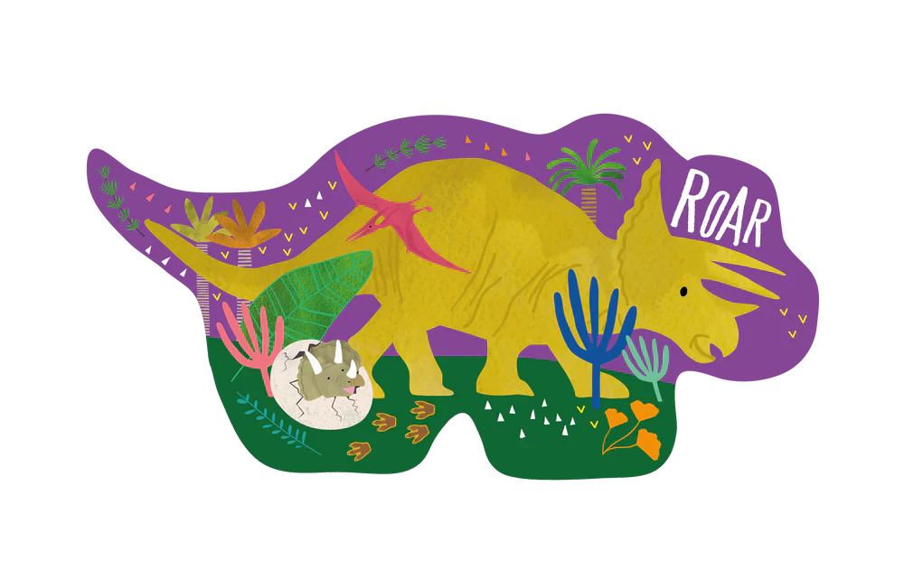 Floss & Rock Jigsaw 12 Piece Dino - Image 2
