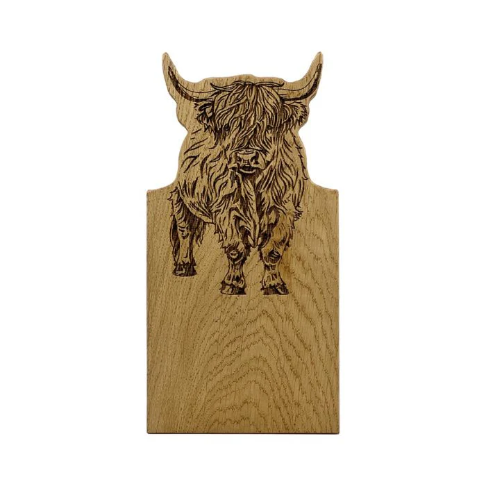 Selbrae House Framed Oak Serving Board - Small - Highland
