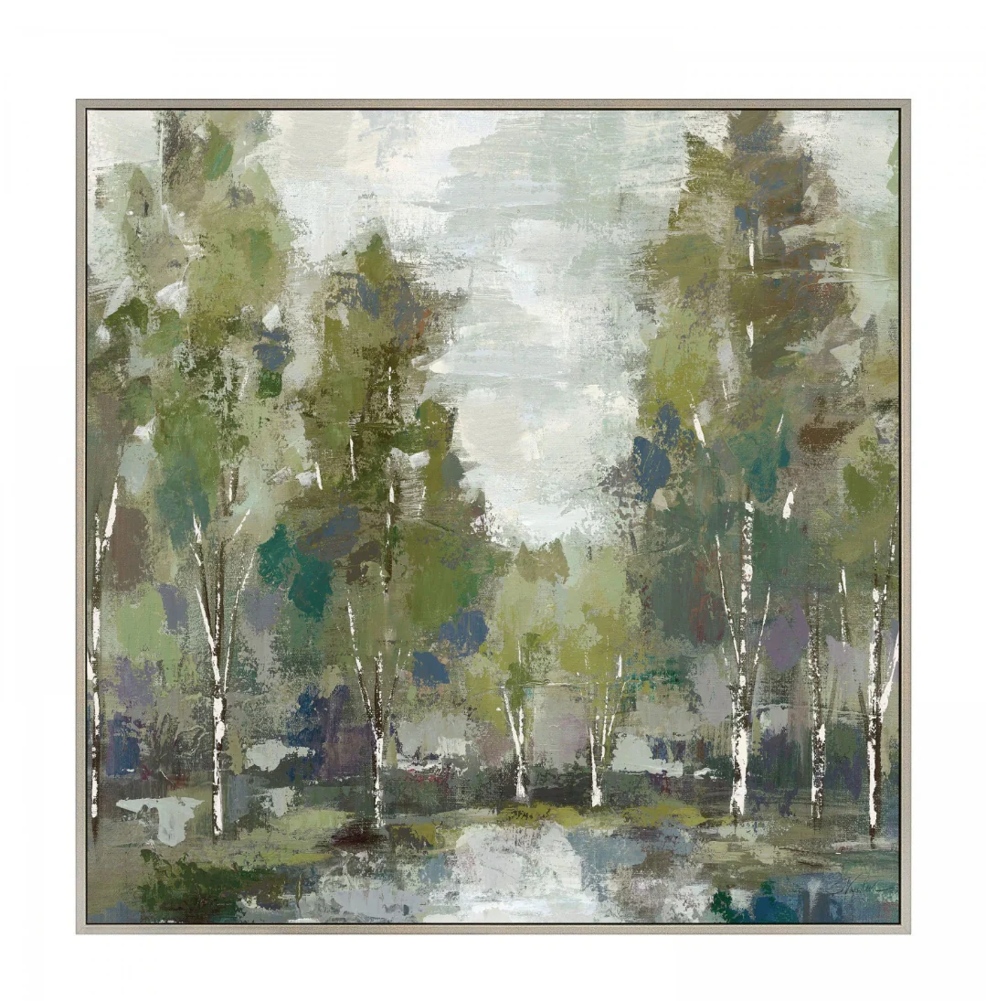 ART MAR At Dawn Framed Canvas