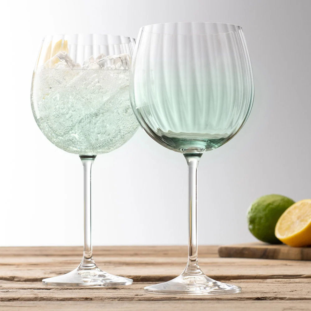 Galway Crystal Erne Gin & Tonic Pair Aqua - Image 2