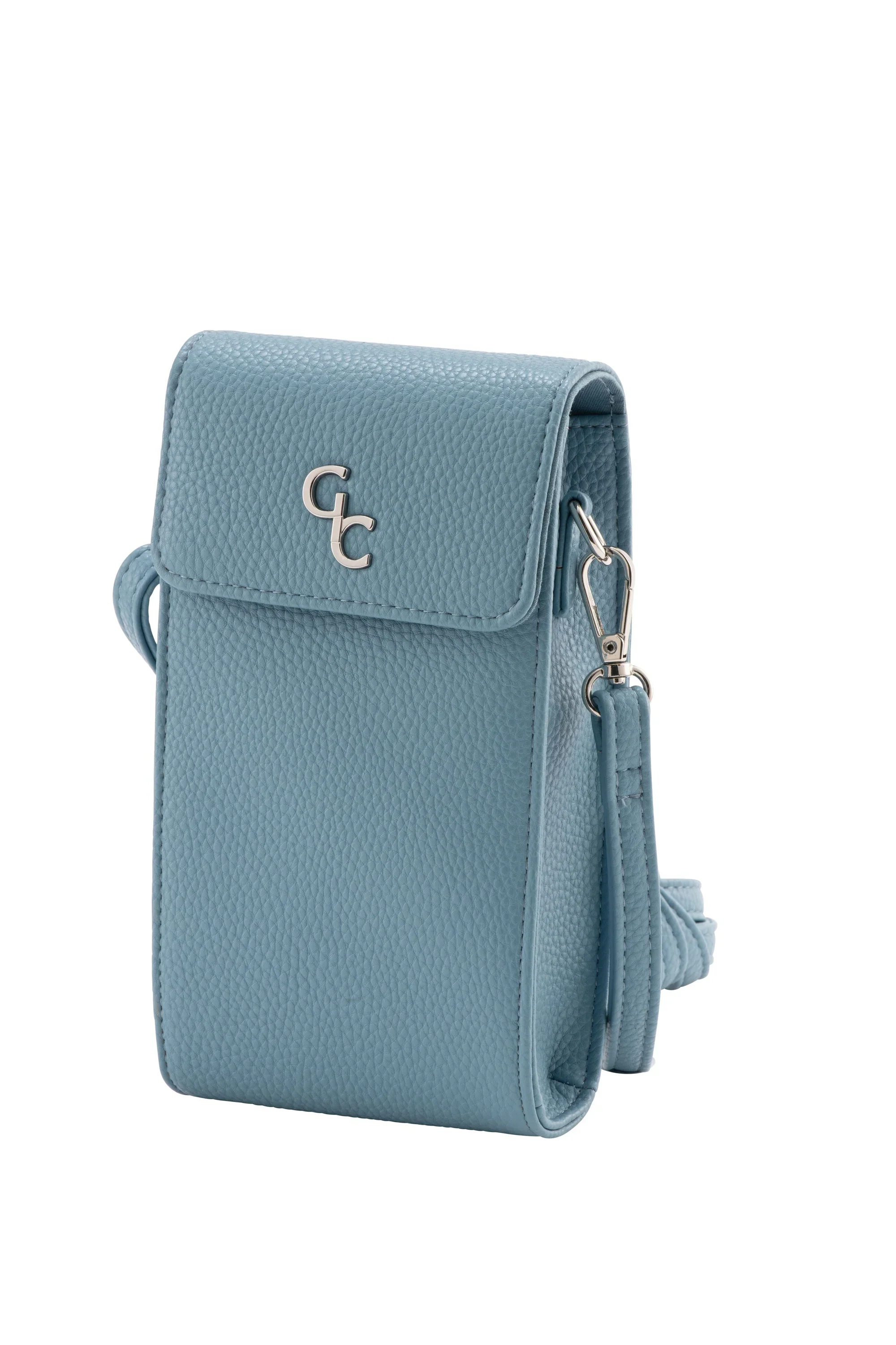 Galway Crystal Smartphone Crossbody Bag - Light Blue