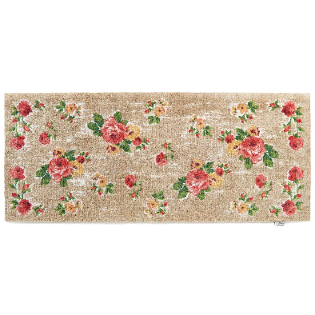Hug Rug Vintage Rose Washable Runner 65x150cm - Image 2
