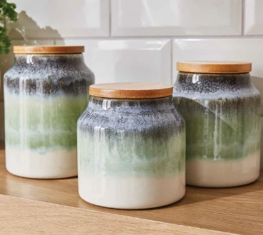 CS Hummingbirds Canister Large