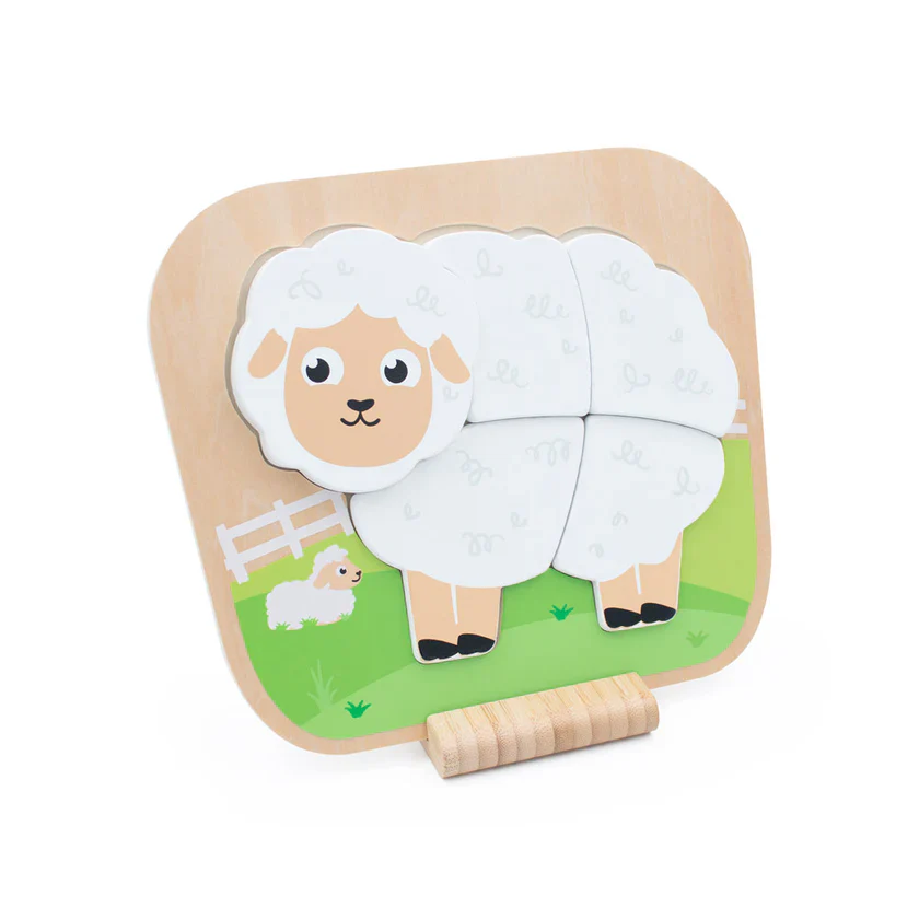 Inside Out Toys Farm Raised Puzzle Sheep
