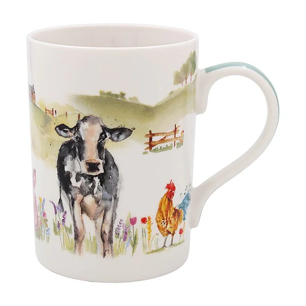 JD Farmyard Boxed Mug