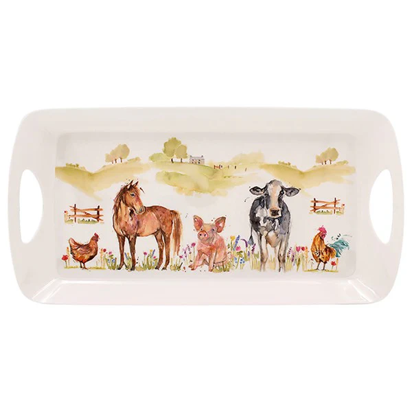 JD Farmyard Medium Tray