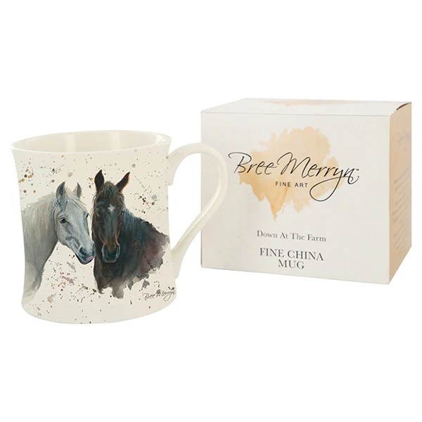 Joe Davies Bree Merryn Pebbles Horses Mug