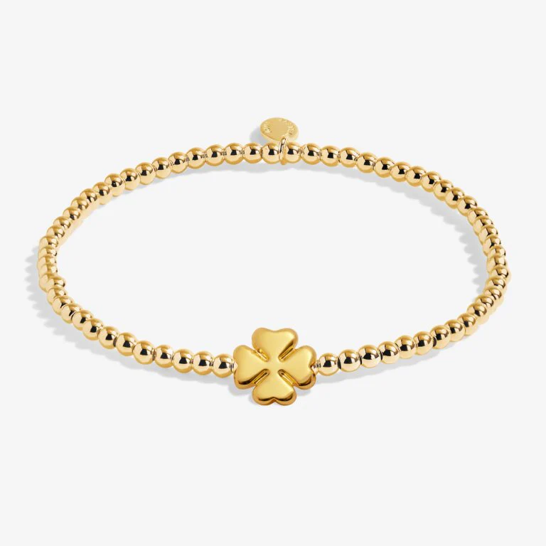 Joma Jewellery A Little 'Luck' Bracelet In Gold Plating 7586 - Image 2