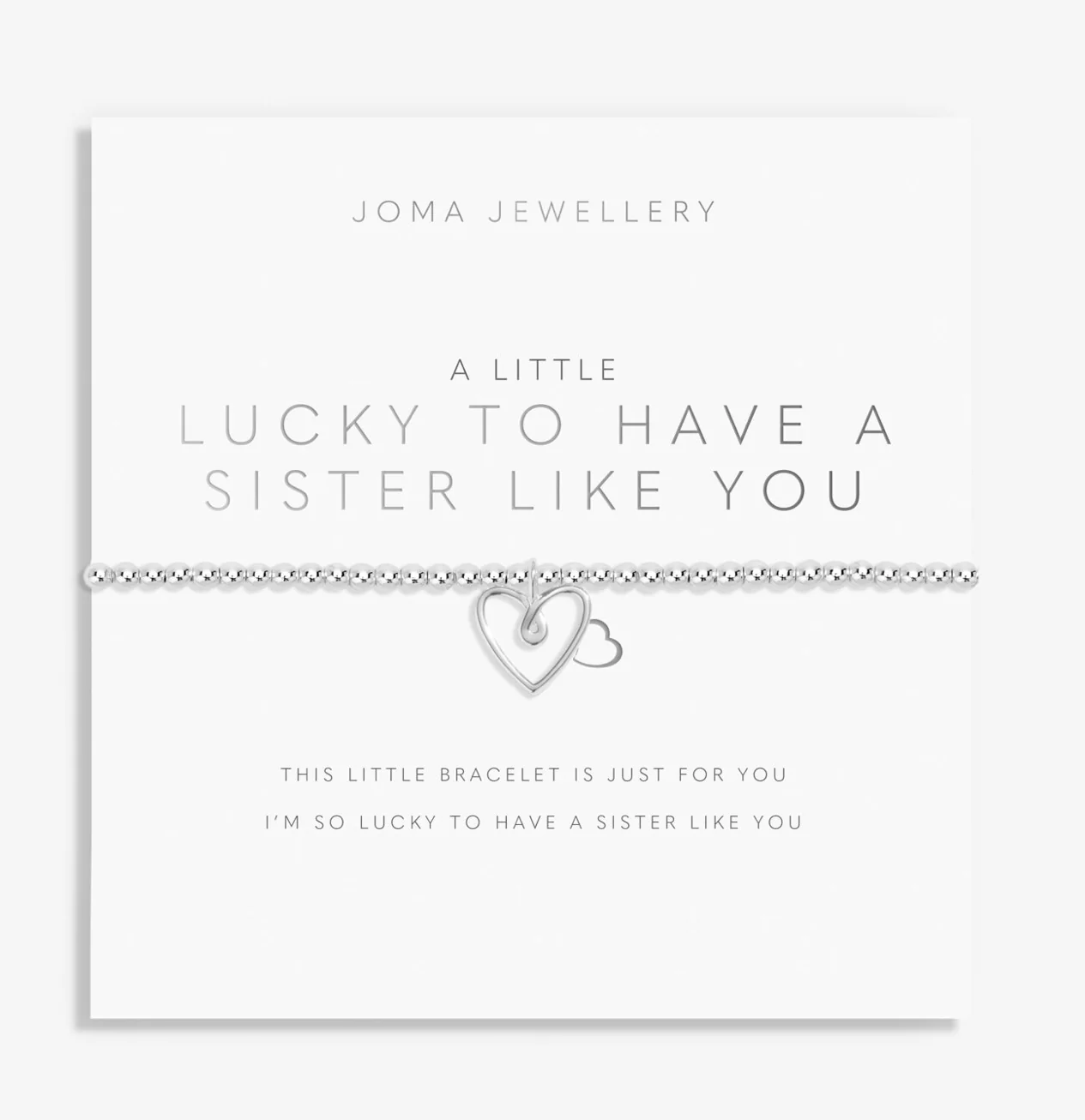 Joma A Little Lucky To Have A Sister Like You 8163