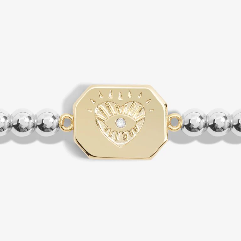 Joma A Little 'Positive Vibes' Bracelet In Silver Plating And Gold Plating - Image 2