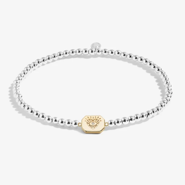 Joma A Little 'Positive Vibes' Bracelet In Silver Plating And Gold Plating - Image 3