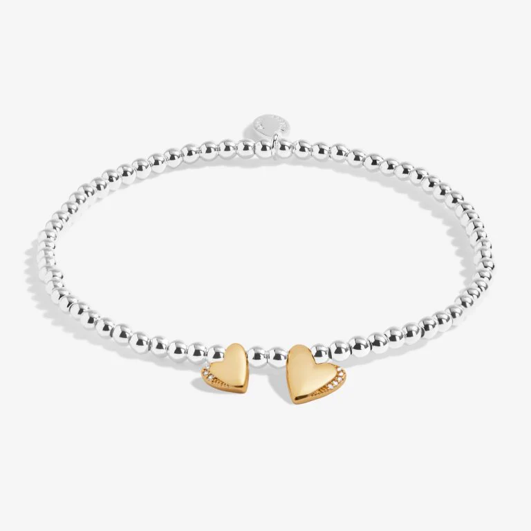 Joma Boxed A Little 'Happy Birthday' Bracelet In Silver And Gold Plating - Image 3