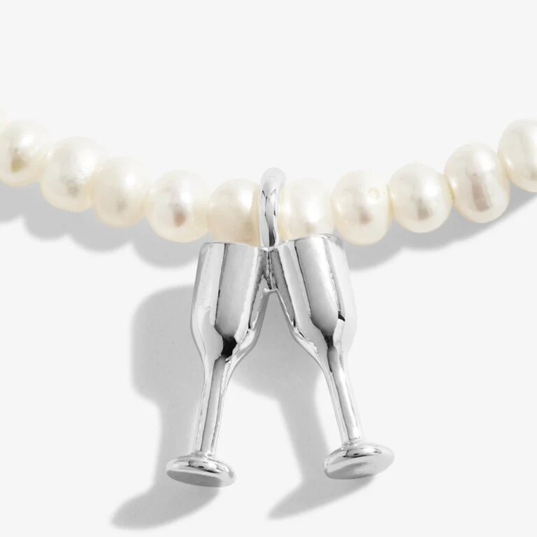Joma Bridal Pearl Bracelet 'Hooray For The Big Day' 5726 - Image 3
