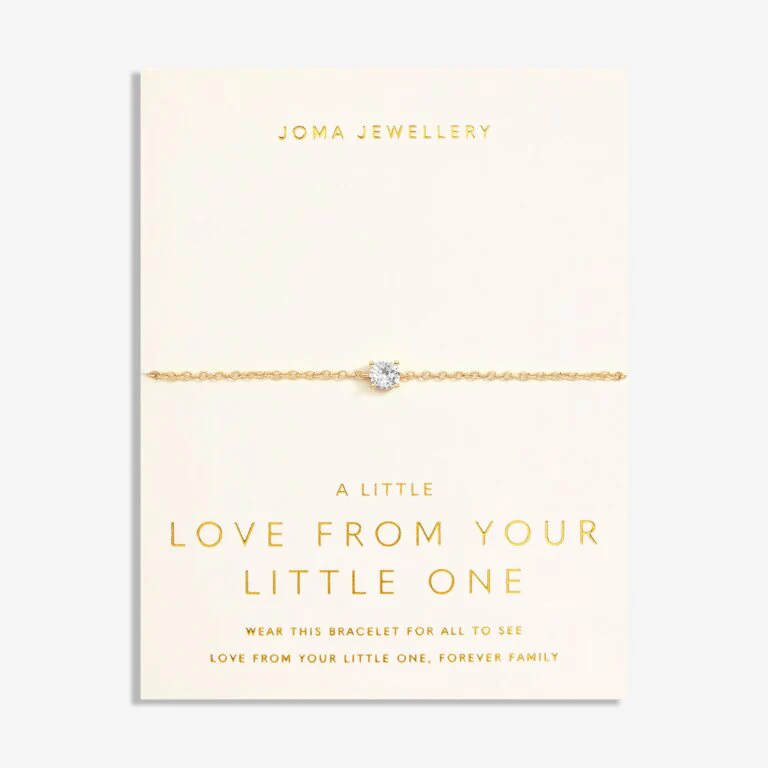 Joma Jewellery 6918 - Love From Your Little Ones 'One' Bracelet In Gold Plating