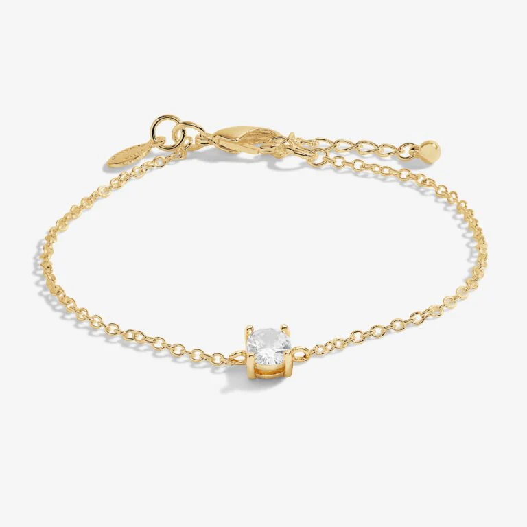 Joma Jewellery 6918 - Love From Your Little Ones 'One' Bracelet In Gold Plating - Image 3