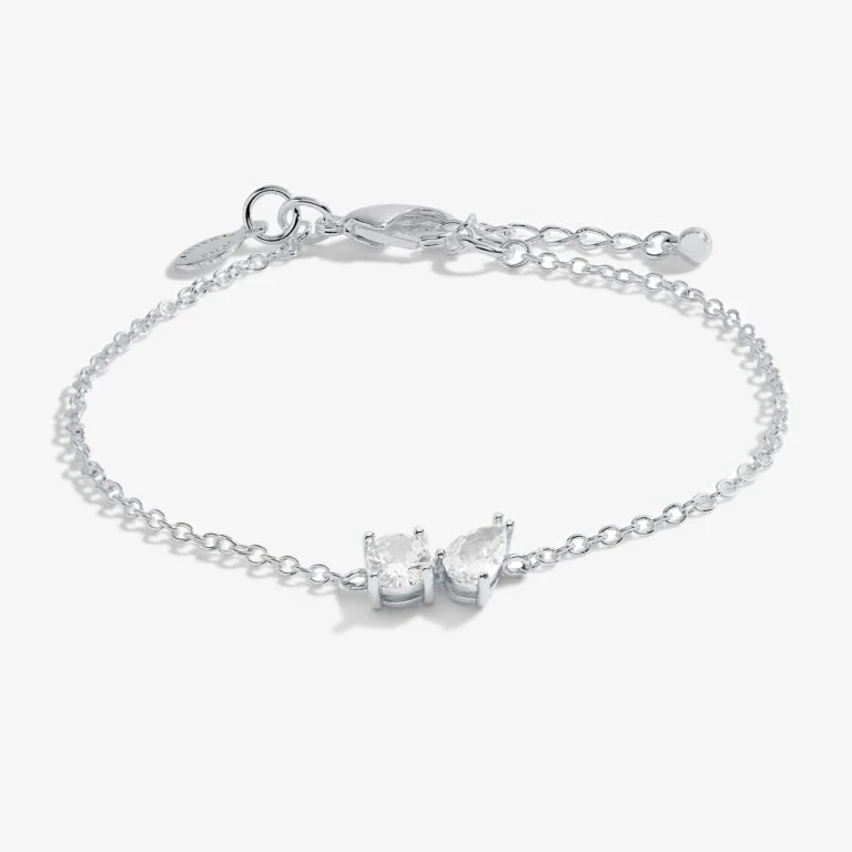 Joma Jewellery 7302 - Love From Your Little Ones 'Two' Bracelet In Silver Plating - Image 2