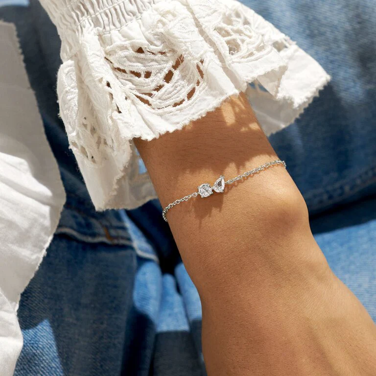 Joma Jewellery 7302 - Love From Your Little Ones 'Two' Bracelet In Silver Plating - Image 3