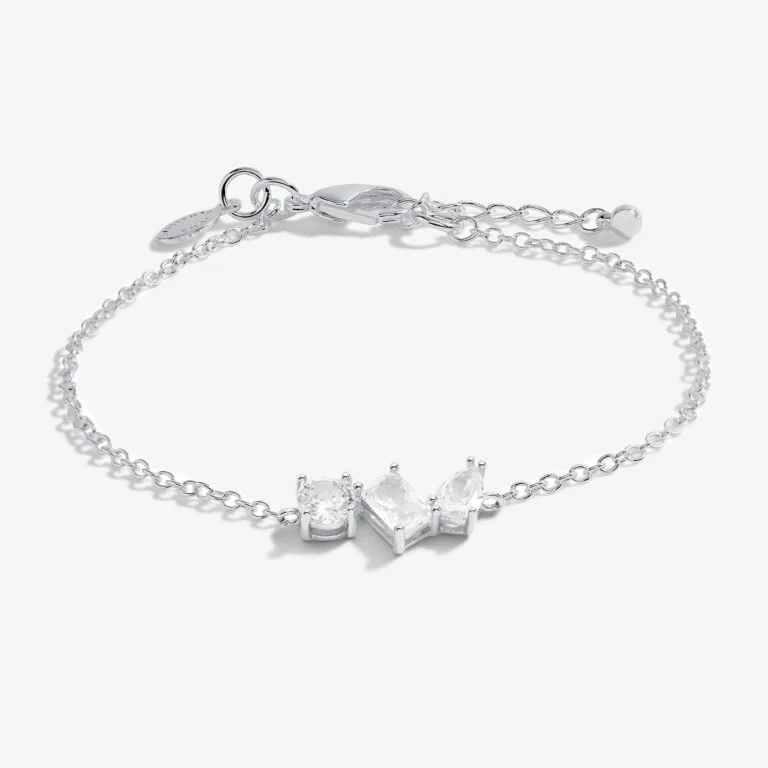 Joma Jewellery 7303 - Love From Your Little Ones 'Three' Bracelet In Silver Plating - Image 2