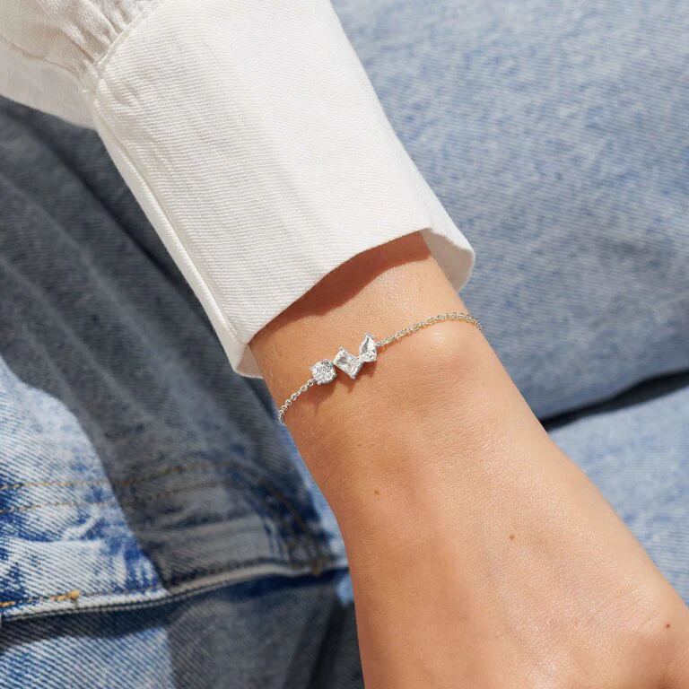 Joma Jewellery 7303 - Love From Your Little Ones 'Three' Bracelet In Silver Plating - Image 3