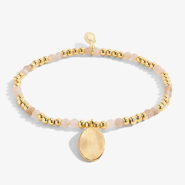 Joma Jewellery 6138 - July A Little Birthstone Gold Bracelet - Image 3