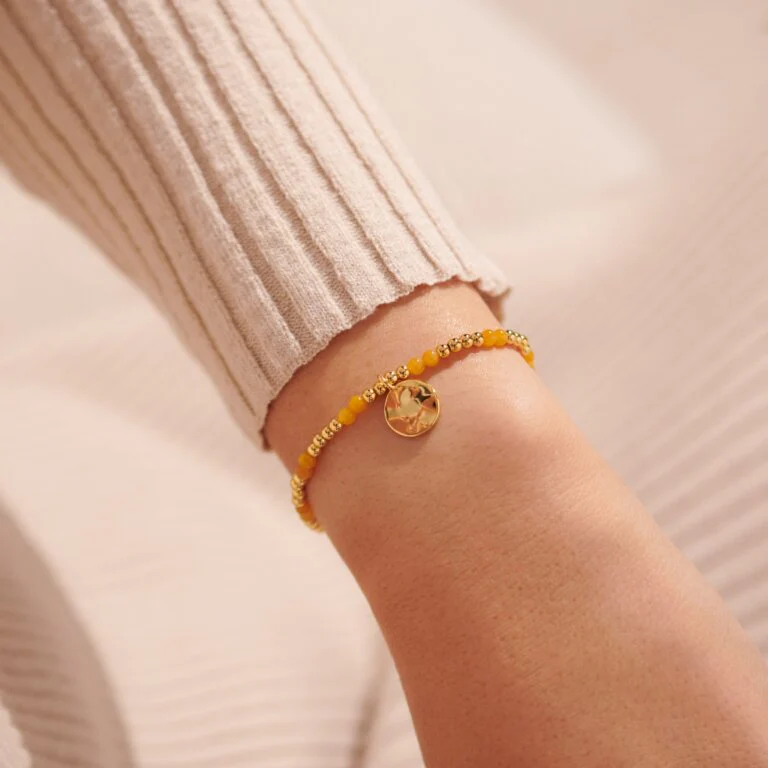 Joma Jewellery 6142 - November A Little Birthstone Gold Bracelet - Image 2