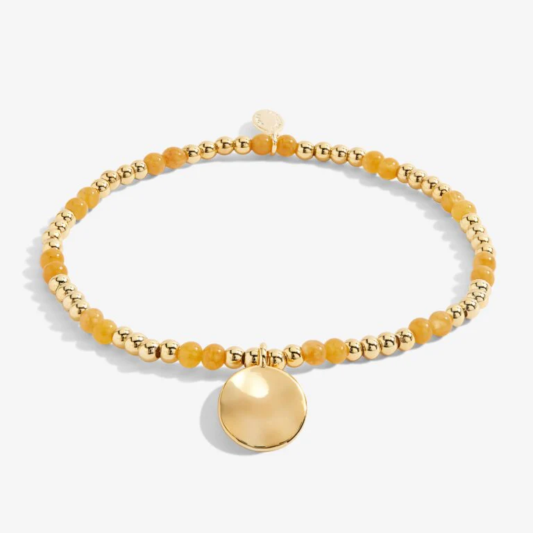 Joma Jewellery 6142 - November A Little Birthstone Gold Bracelet - Image 3