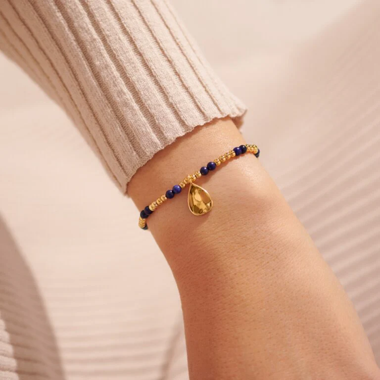 Joma Jewellery 6140 - September A Little Birthstone Gold Bracelet - Image 2
