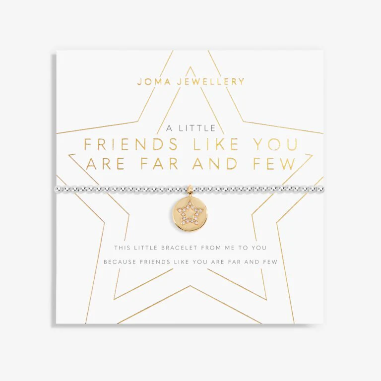 Joma Jewellery A Little Friends Like You Are Far and Few Bracelet 6064
