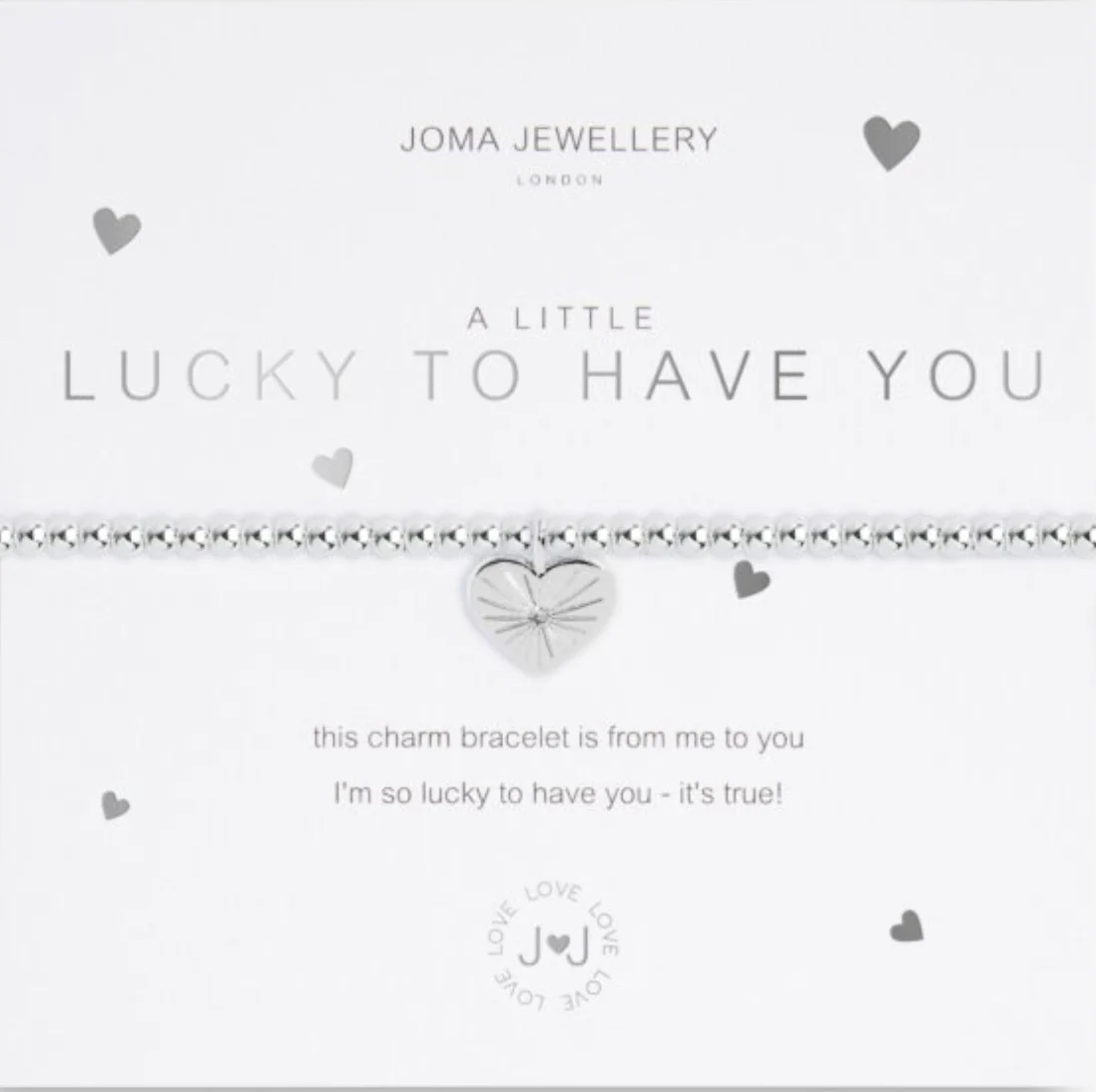 Joma Jewellery A Little Lucky To Have You Silver 4972